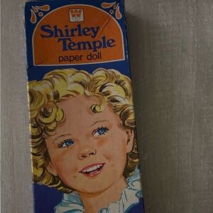 Vintage Shirley Temple paper doll boxed set-excellent condition